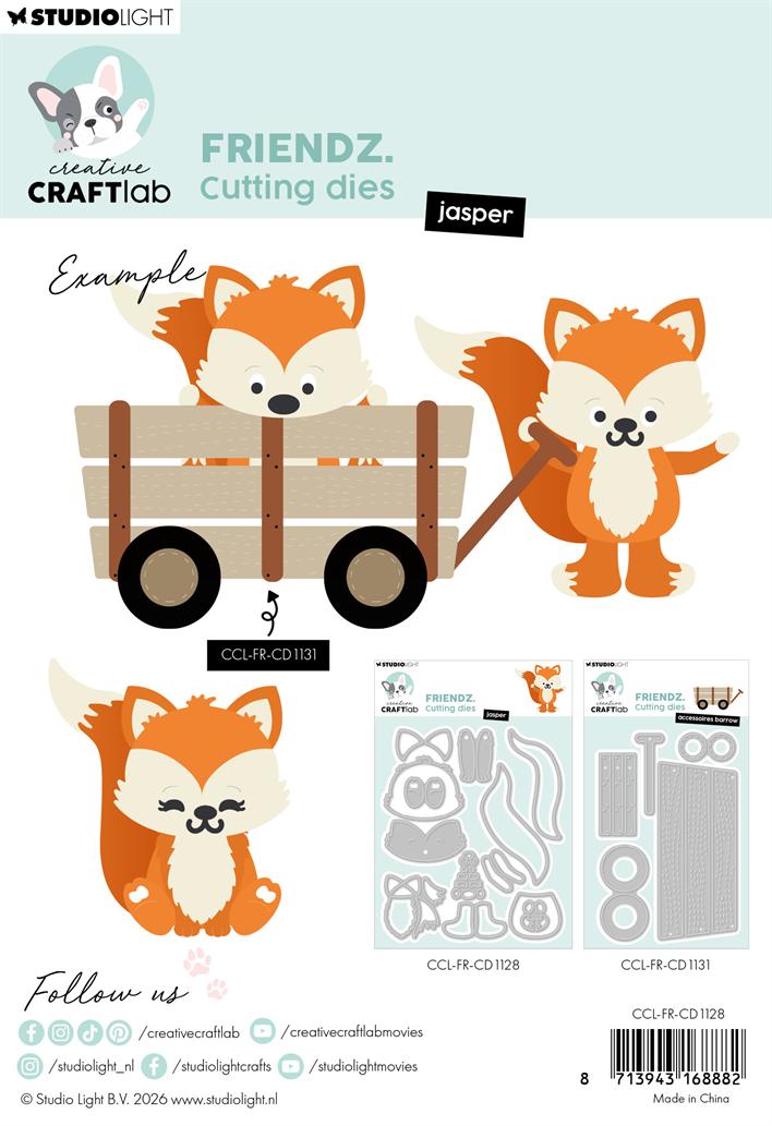 Studiolight - Craft Lab - Dies - Jasper Friendz