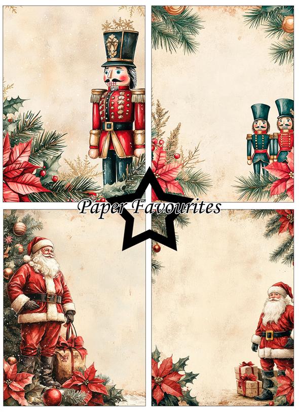 Paper Favourites  - Traditional Christmas -  A6