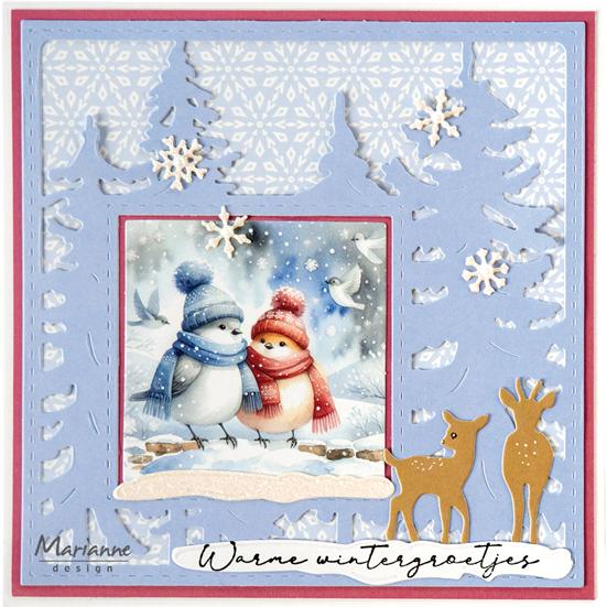 Marianne Design - Dies - Forest Squares