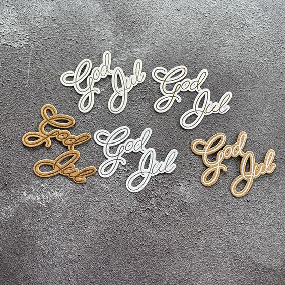 Simple and Basic - Clear Stamp & Dies - God Jul