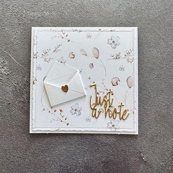 Simple and Basic - Dies - 10 x 10 Squares - Old Paper Edges