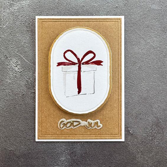 Simple and Basic - Dies - A6/A7 Ovals Old Paper