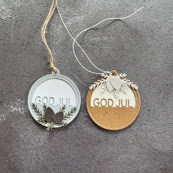 Simple and Basic - Dies - Sentiment in a tag GOD JUL