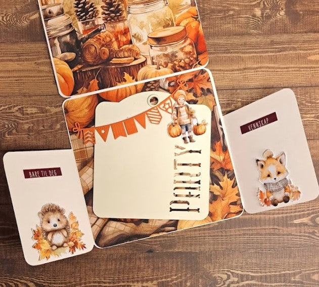 Mintay Papers -  Book Elements- Autumn  - 6 x 8"