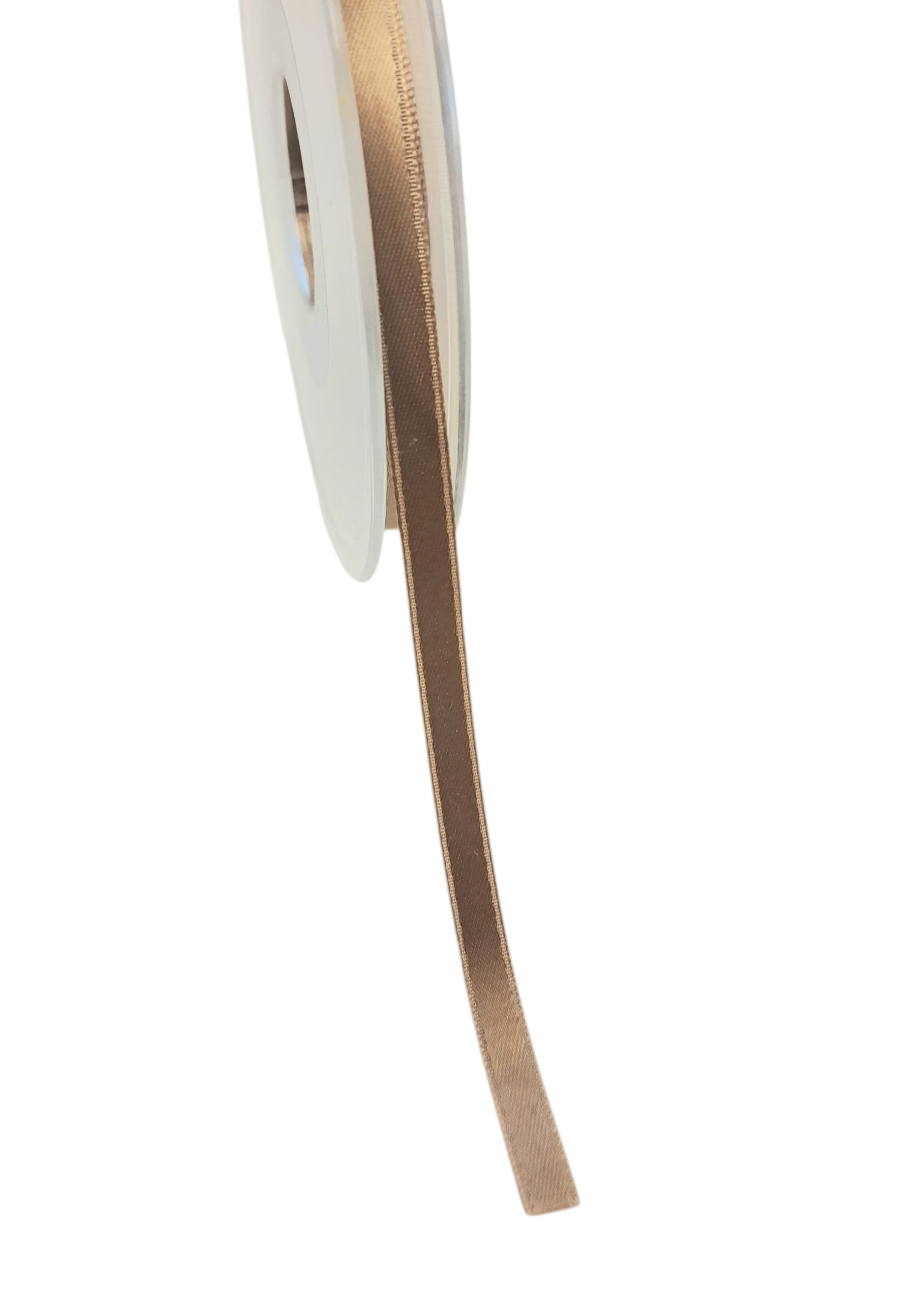 Edelweiss - Light brown Satin - Bånd - Metervis