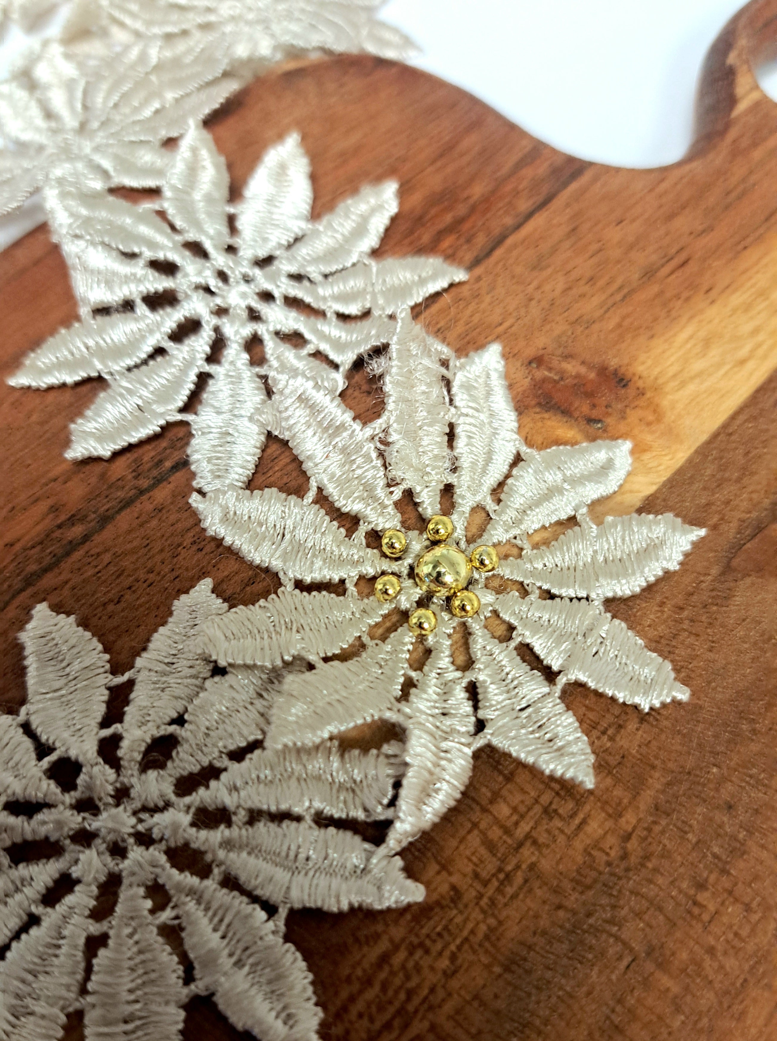 Bundle - Dekorbånd & pakke med gullperler