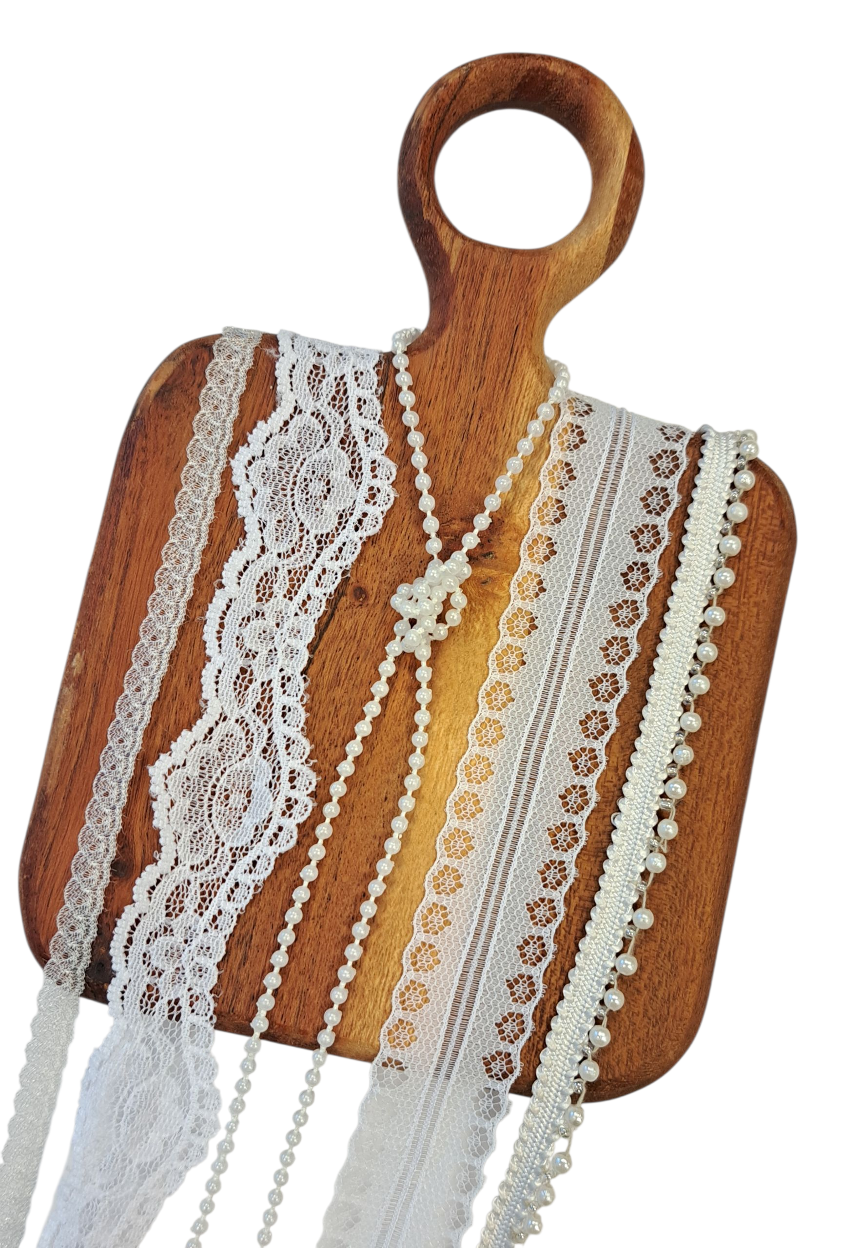 Båndpakke - Mix - Hvit