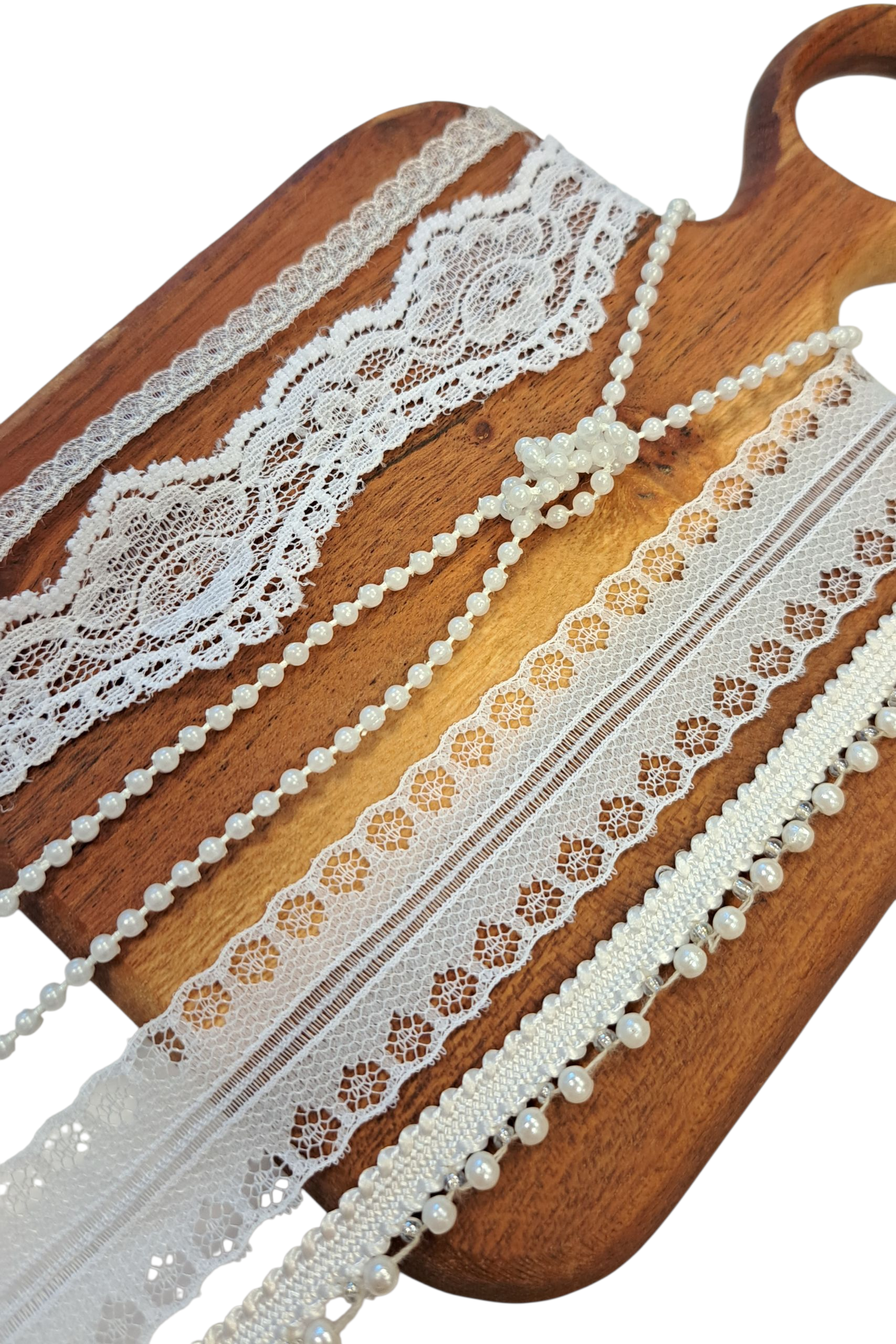 Båndpakke - Mix - Hvit