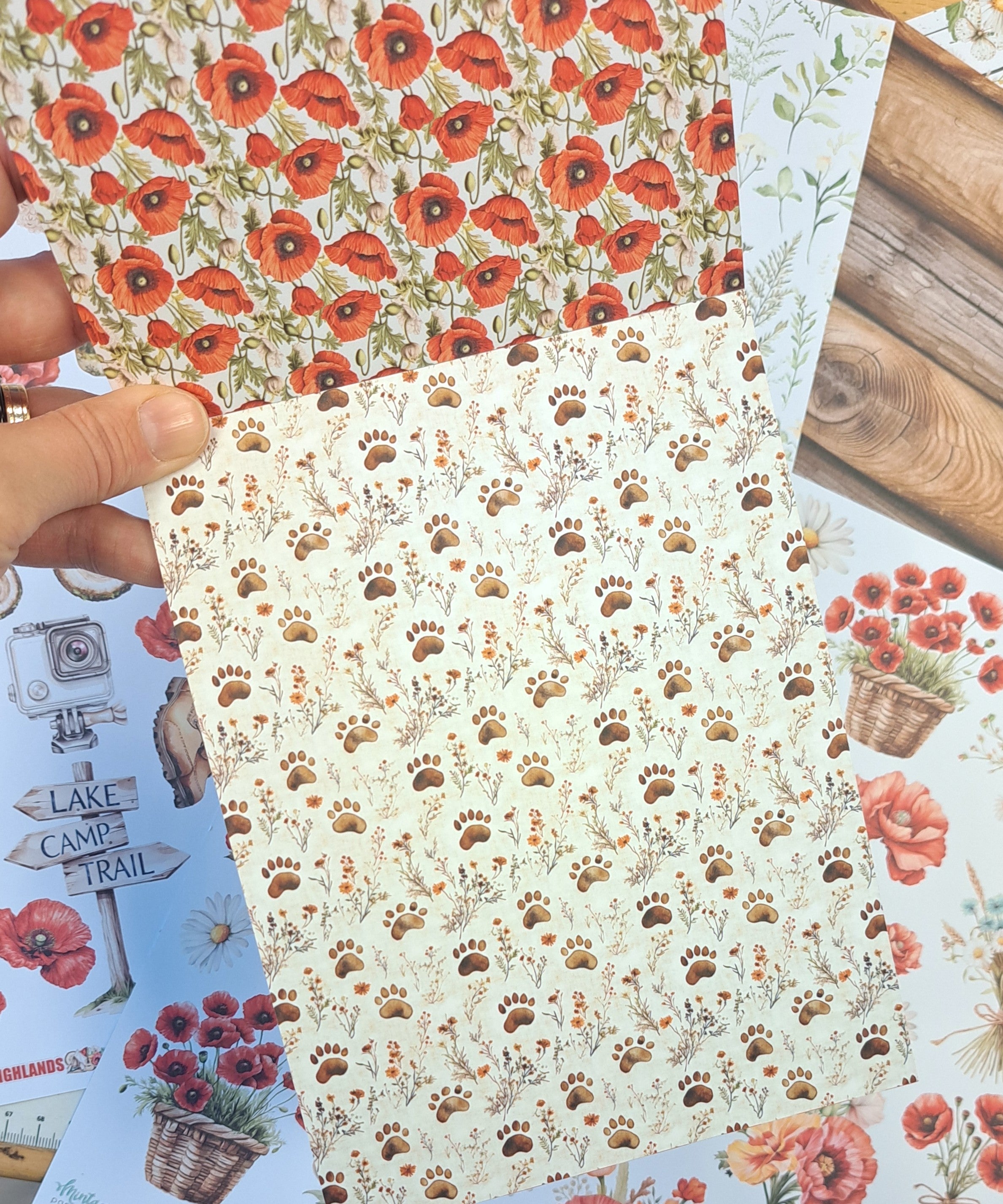 Mintay Papers - Summer Highlands - Add On Paper Pad - 6 x 8"