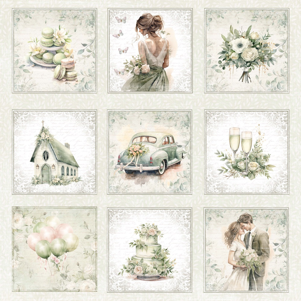 Reprint - Wedding  Collection Pack - 12 x 12"