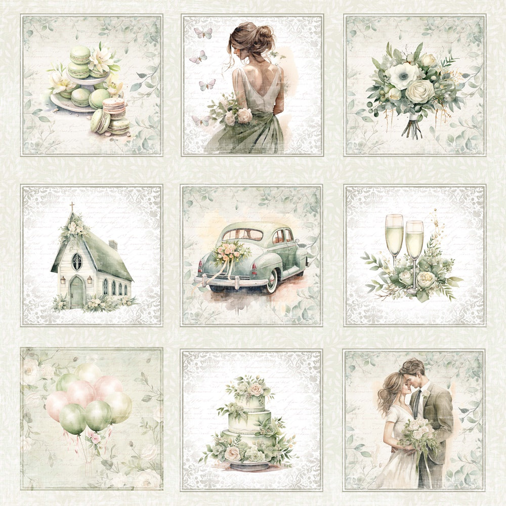 Reprint - Wedding Collection Pack - 8 x 8"