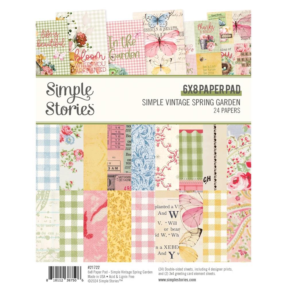 Simple Stories - Spring Garden - Paper Pad   6x8"