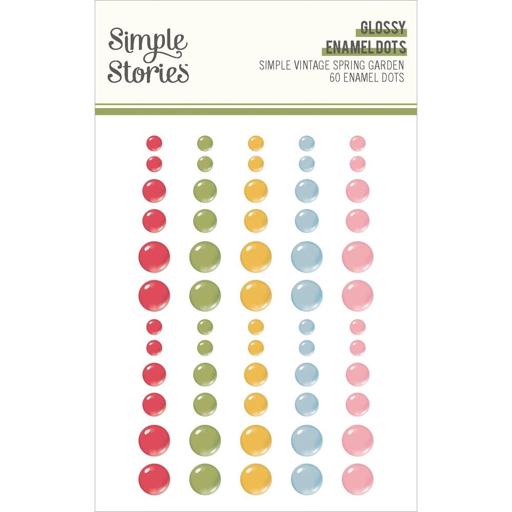Simple Stories - Spring Garden - Enamel Dots