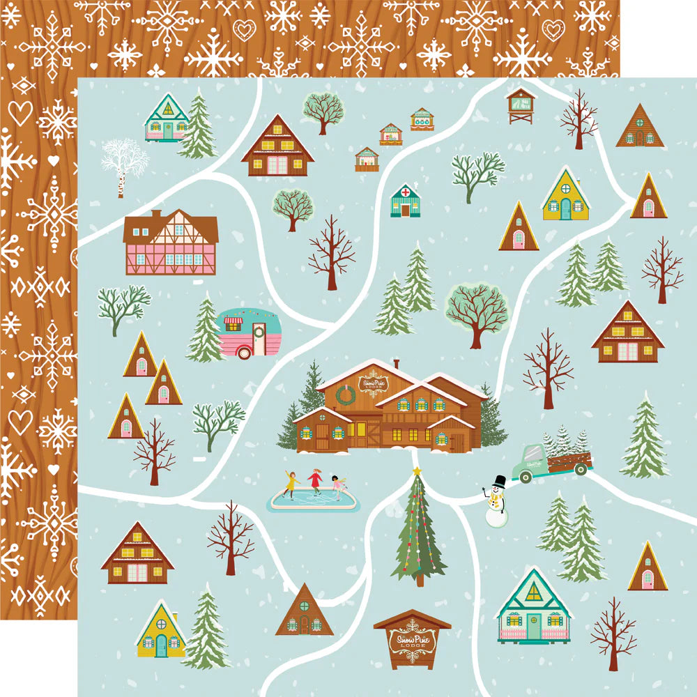 Simple Stories - Snow Pine Lodge - Collectors Essentials Kit - 12 x 12"