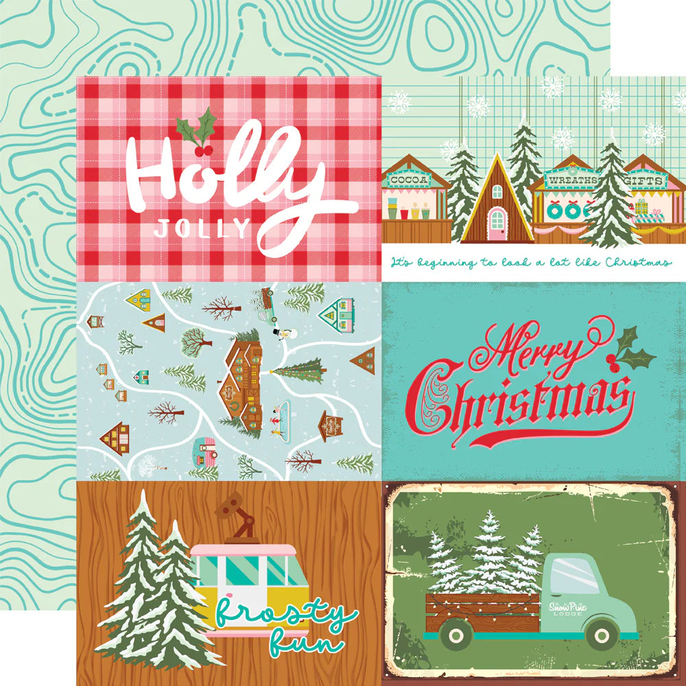 Simple Stories - Snow Pine Lodge - Collectors Essentials Kit - 12 x 12"