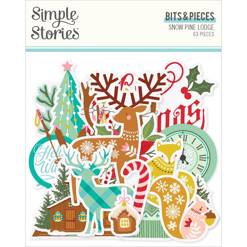 Simple Stories - Snow Pine Lodge - Icons - Bits and pieces