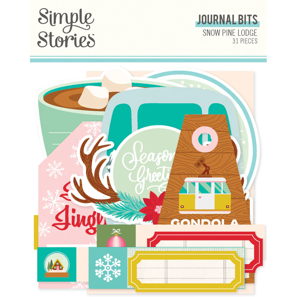 Simple Stories - Snow Pine Lodge - Collectors Essentials Kit - 12 x 12"