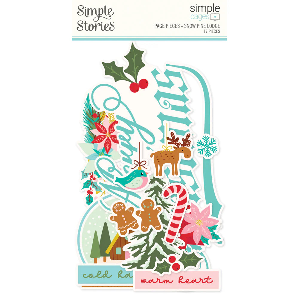 Simple Stories - Snow Pine Lodge - Collectors Essentials Kit - 12 x 12"