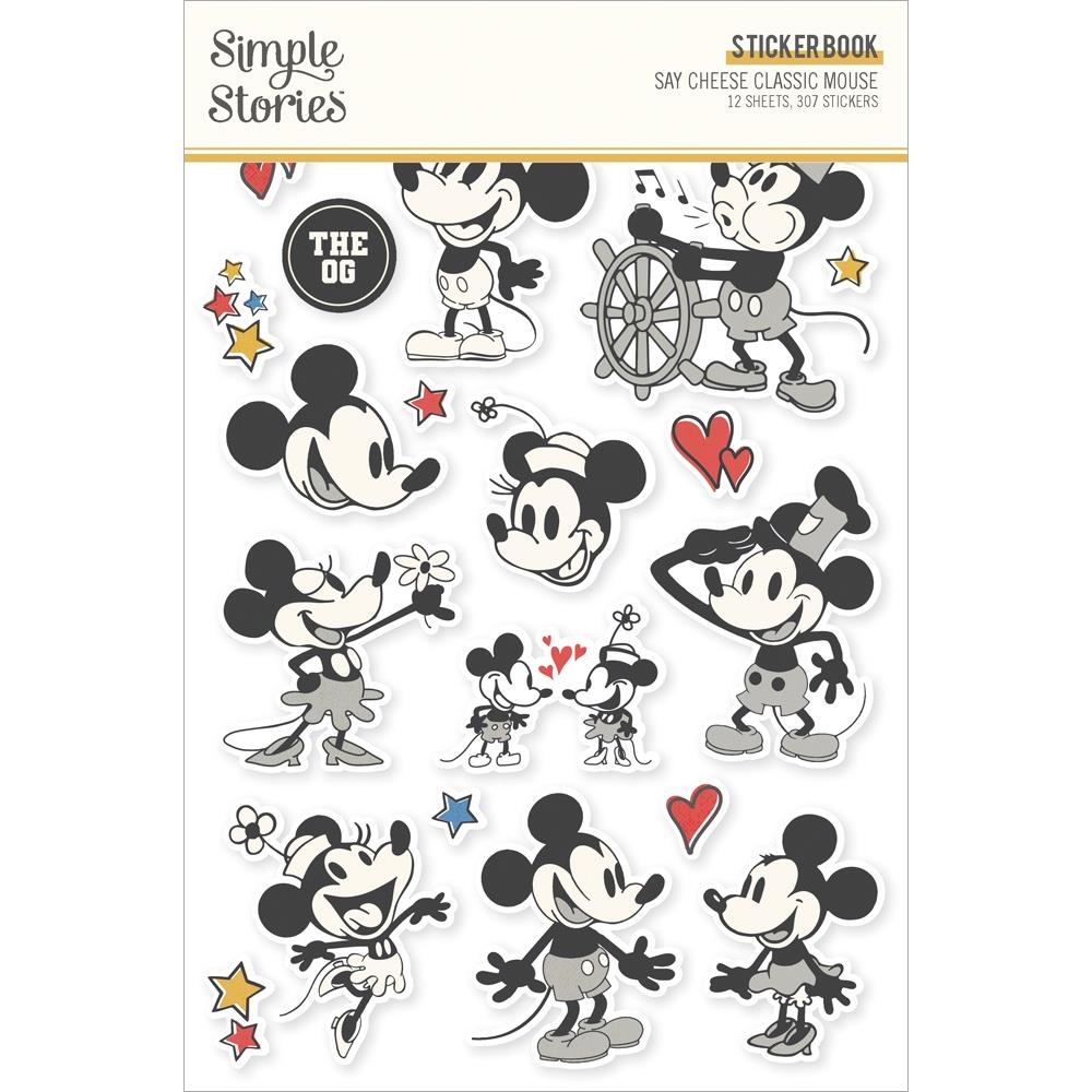 Simple Stories - Say Cheese Classic Mouse - Sticker Book