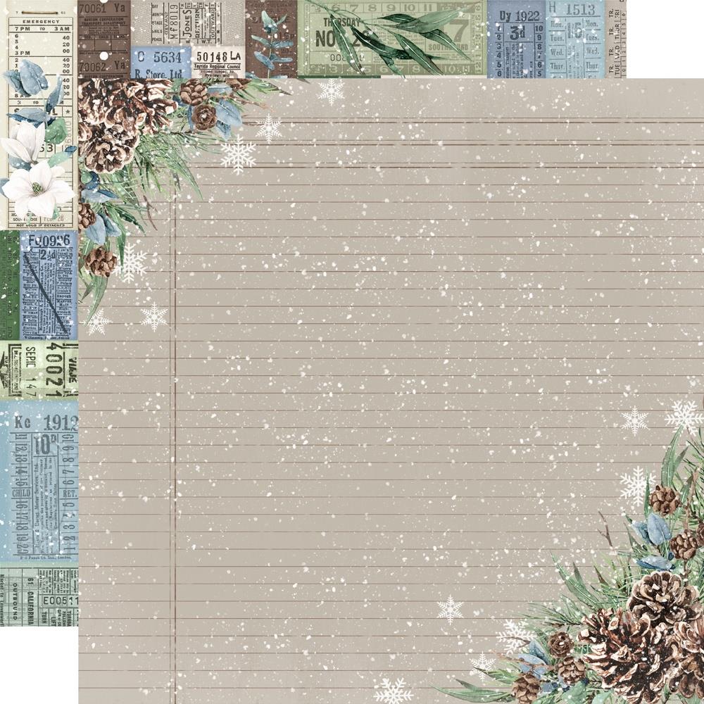 Simple Stories - Fresh Snow - Collection Kit  - 12 x 12"