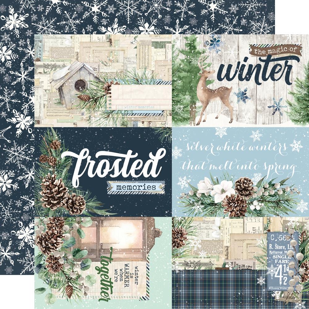 Simple Stories - Fresh Snow - Collection Kit  - 12 x 12"