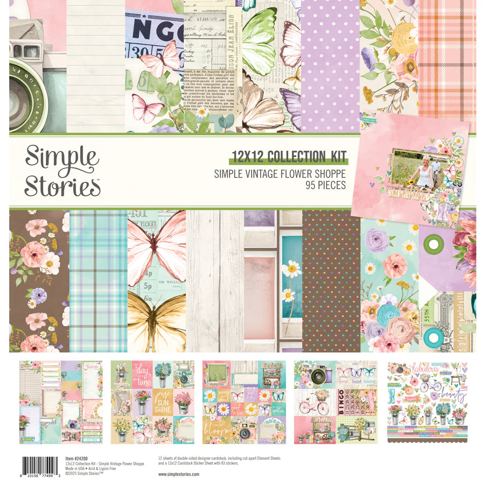 Simple Stories - Flower Shoppe - Collection Kit  - 12 x 12"