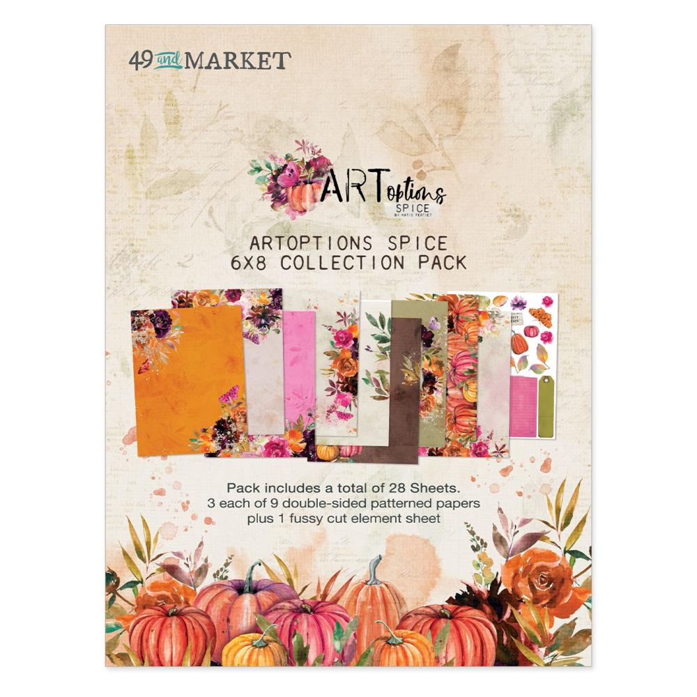 49 and Market -  Artoptions Spice Collection pack - 6" x 8"