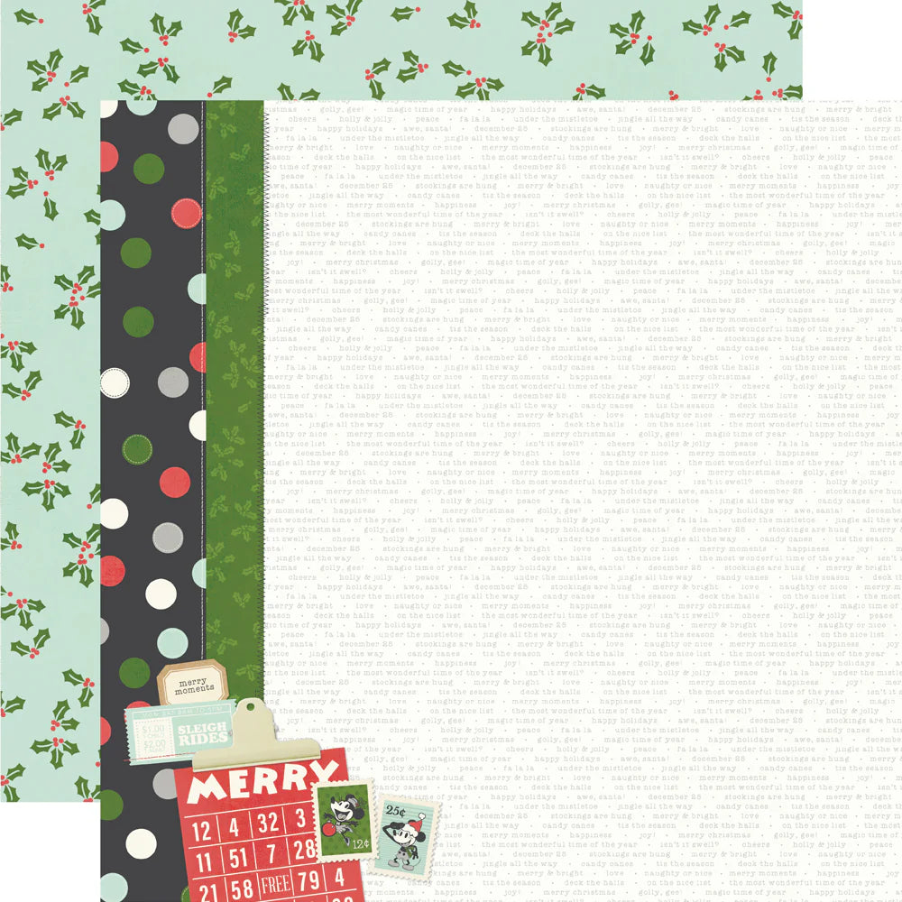 Simple Stories - Say Cheese Classic Mouse - Christmas - Collection Kit