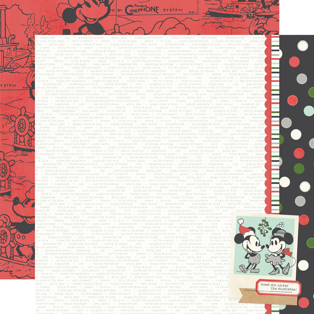 Simple Stories - Say Cheese Classic Mouse - Christmas - Collection Kit