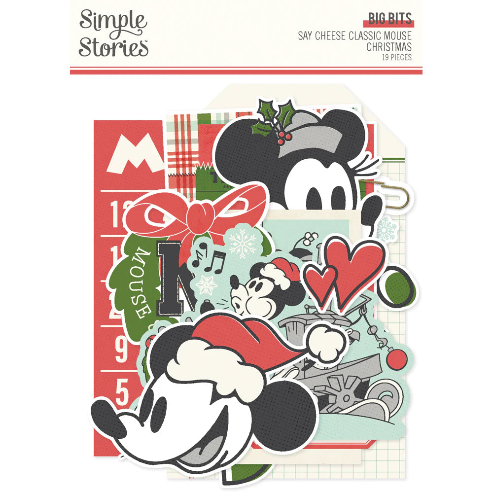 Simple Stories - Say Cheese Classic Mouse - Christmas - Big Bits & Pieces