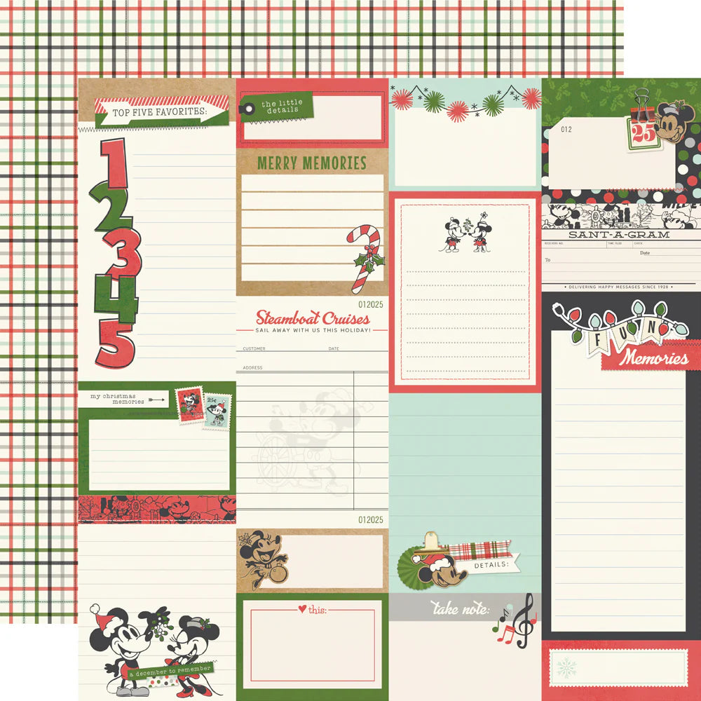 Simple Stories - Say Cheese Classic Mouse - Christmas - Collection Kit