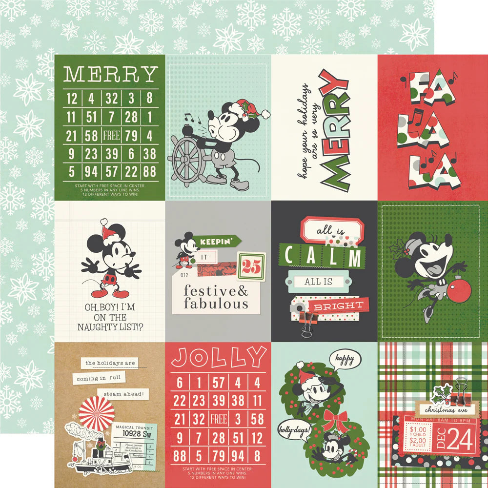 Simple Stories - Say Cheese Classic Mouse - Christmas - Collection Kit