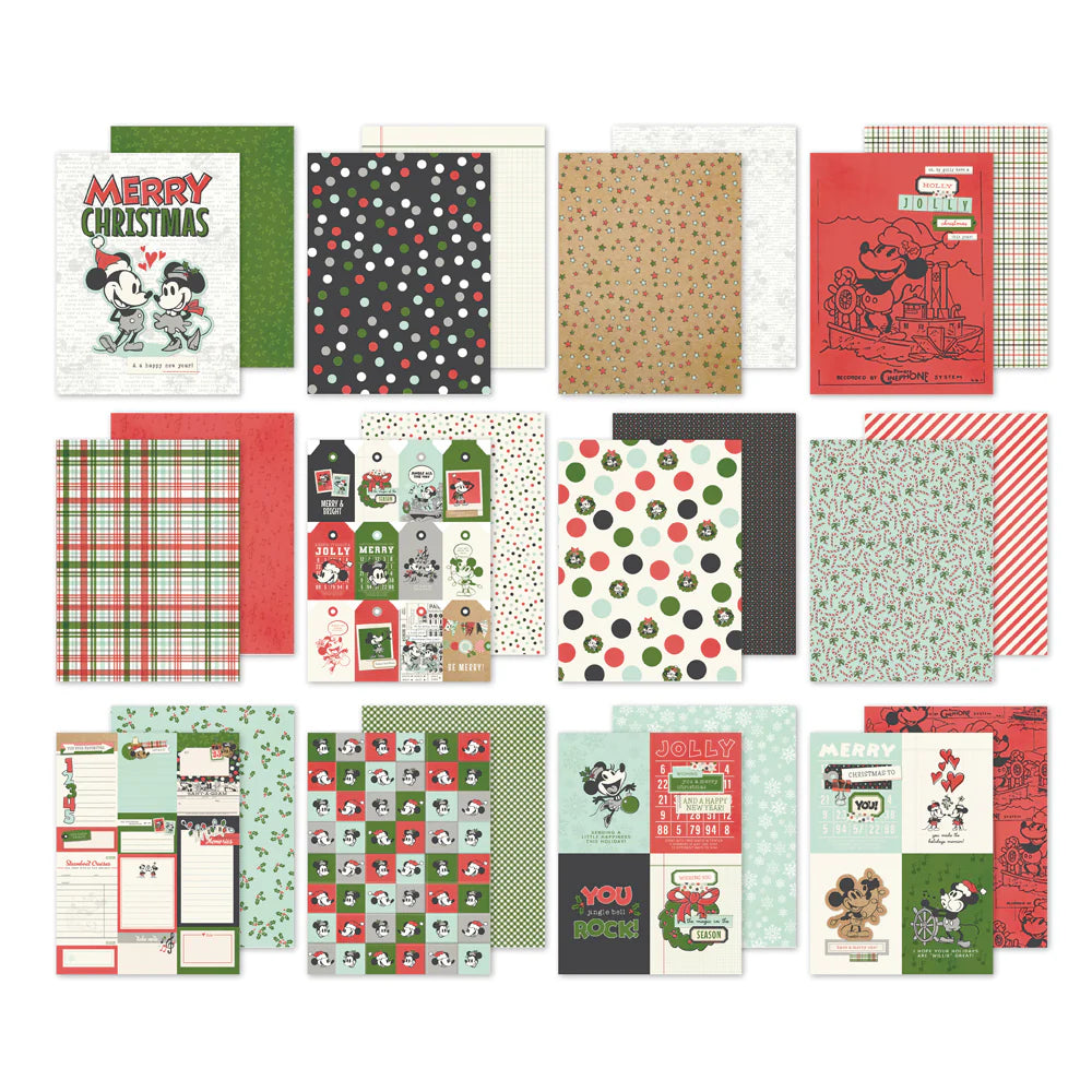 Simple Stories - Say Cheese Classic Mouse - Christmas - 6 x 8" Pad