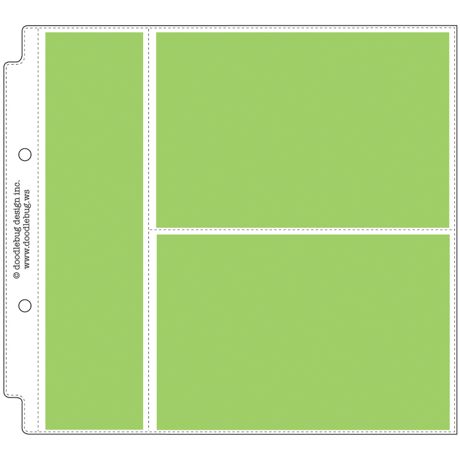 Doodlebug - Page Protectors -  Horizontal - 8x8"