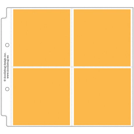 Doodlebug - Page Protectors -  Square - 8x8"