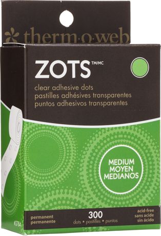 Zots - Medium - Clear  3/8"
