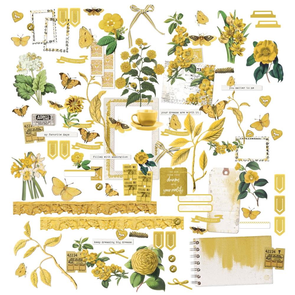 49 and Market - Ochre Collection - Elements Laser Cut Outs