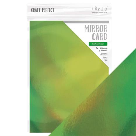 Tonic Studios - Craft Perfect - Iridesent mirror - Seafoam green   A4