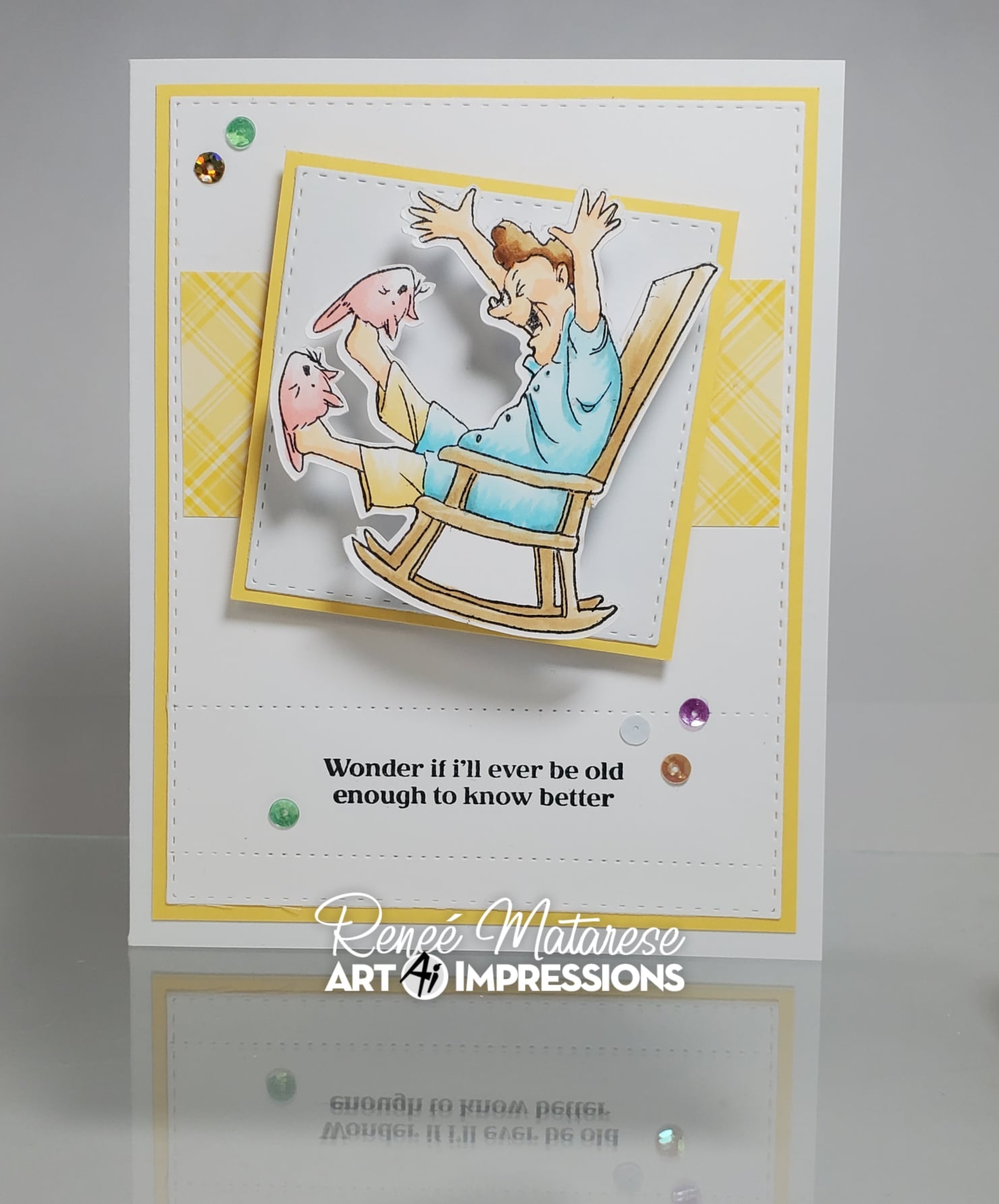 Art Impressions - Clear Stamps Set - Rock On