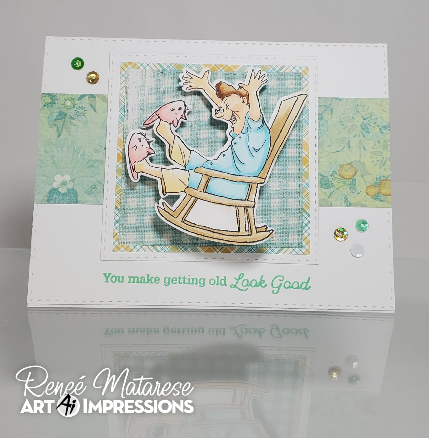 Art Impressions - Clear Stamps Set - Rock On