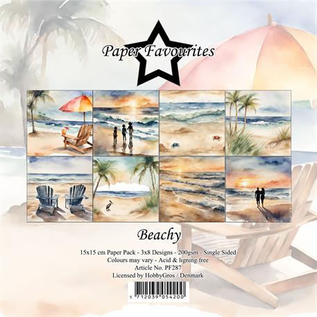 Paper Favourites - Beachy - Paper Pack    6 x 6"