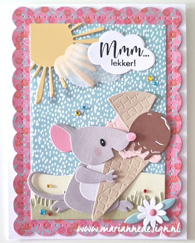 Marianne Design - Dies - Scalloped Rectangles