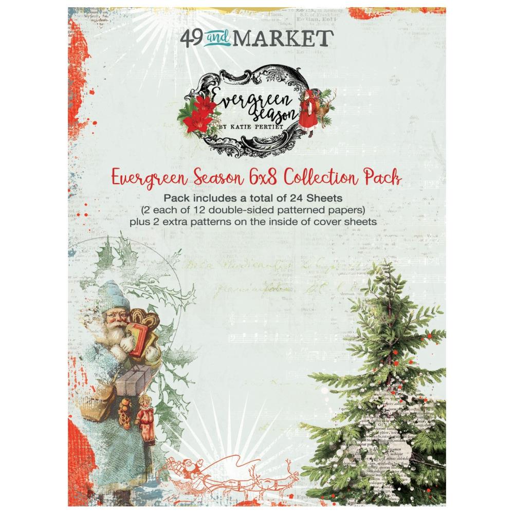 49 and Market -  Evergreen Season - Collection pack - 6" x 8"