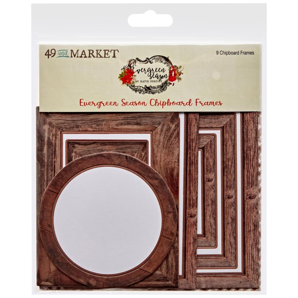 49 and Market - Evergreen Season - Die Cut Frame Set