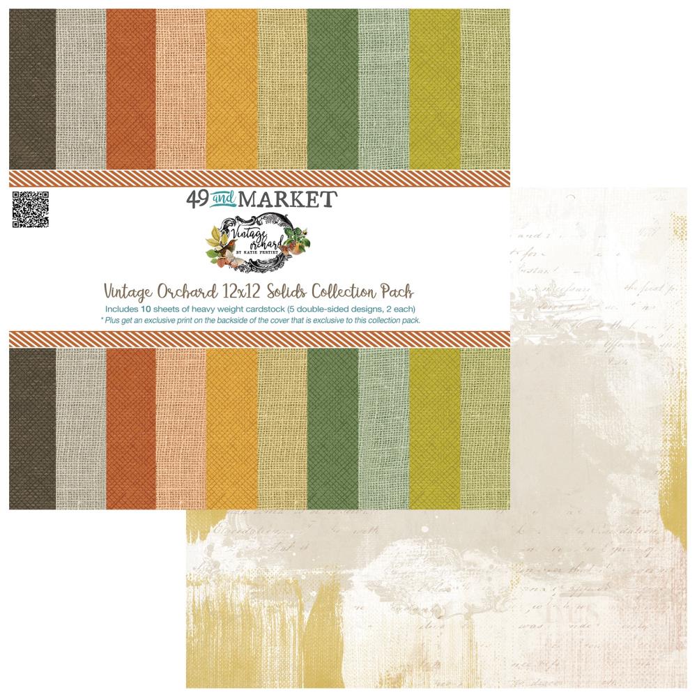 49 and Market - Vintage Orchard - Solids Collection Pack -  12 x 12"