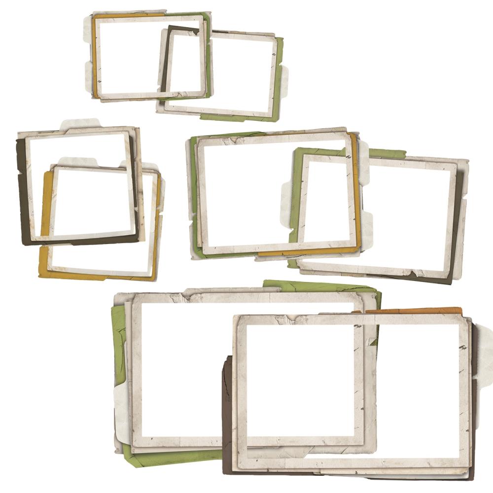 49 and Market - Vintage Orchard - Die Cut Frames Set