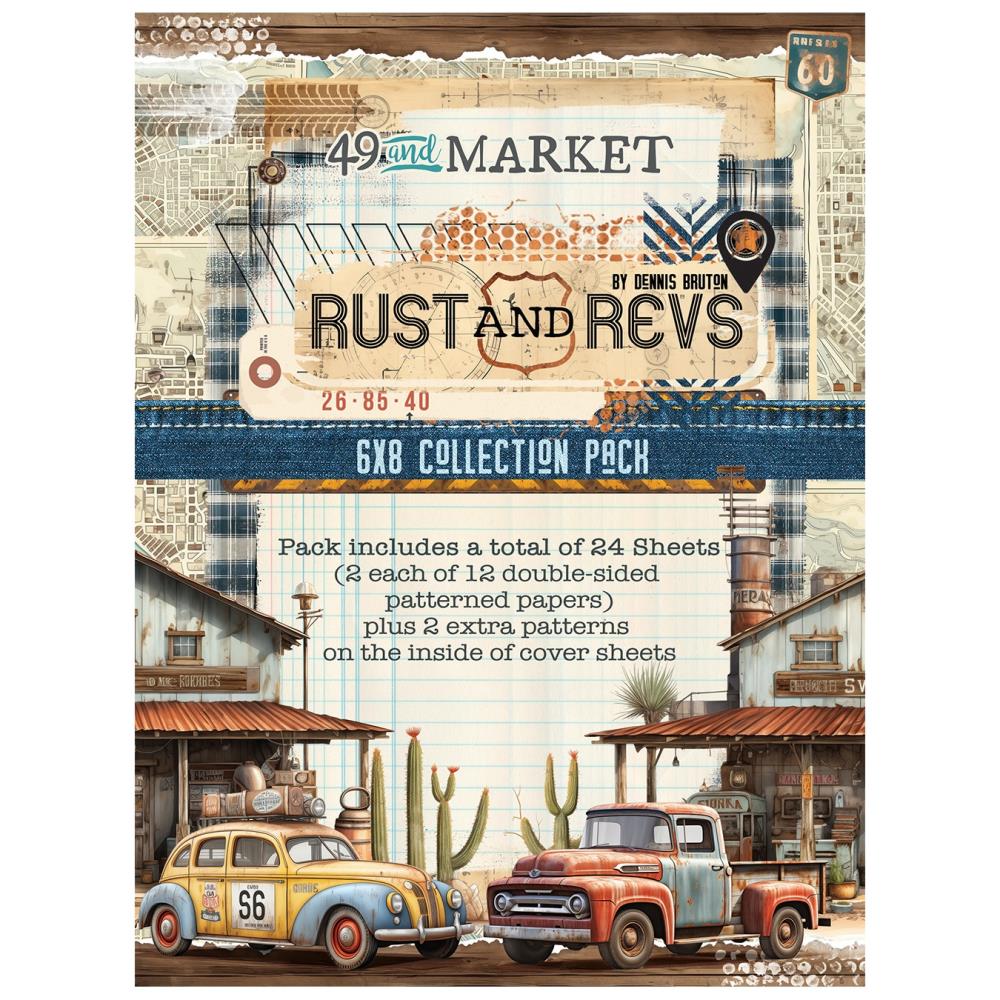 49 and Market -  Rust & Revs - Collection pack - 6" x 8"