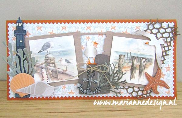 Marianne Design - Utklippsark - Mattie's Mini Beach