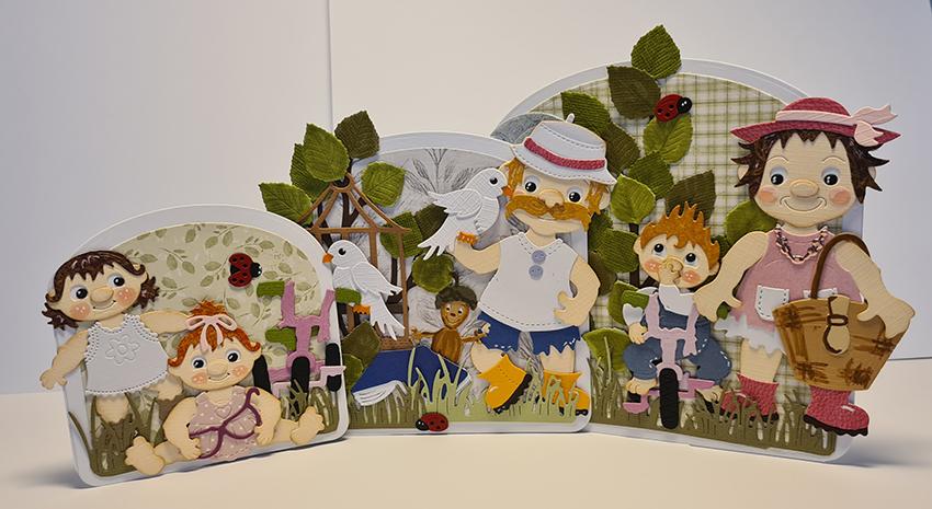 By Lene Design - Dies - Accessories for #BLD1839 Trehjulssykkel