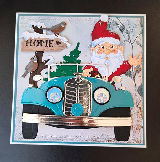 By Lene Design - Dies - Vintage Car